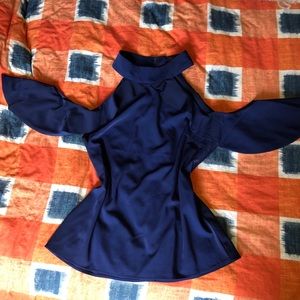 Garcia Halter, Cold Shoulder Top